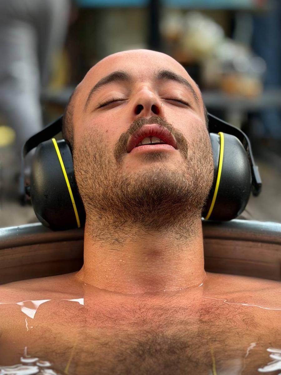 נשימה עם אוזניות